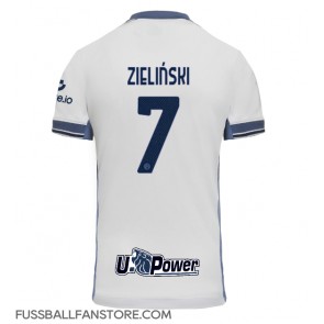 Inter Milan Piotr Zielinski #7 Replik Auswärtstrikot 2024-25 Kurzarm